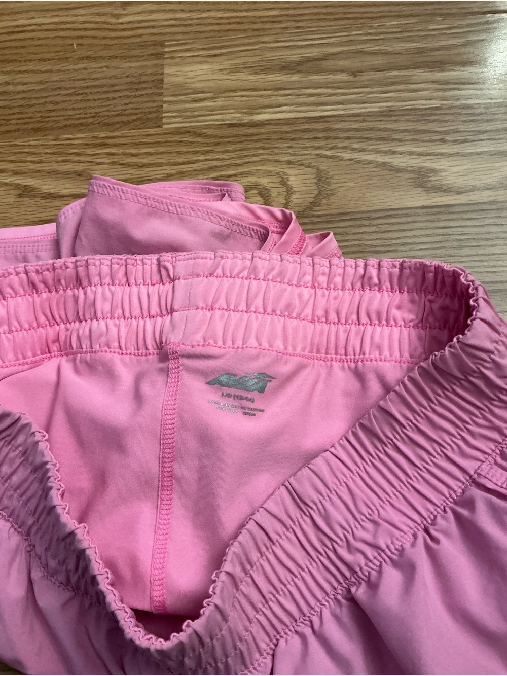 Avia Pink Lightweight Athletic Shorts Size Large (12-14) - Picture 5 of 6